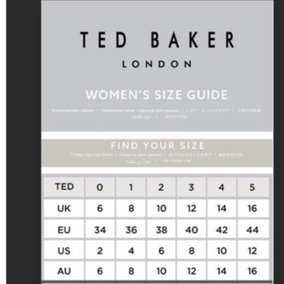 TED BAKER DRESS size 4 USA size - Picture 6 of 6